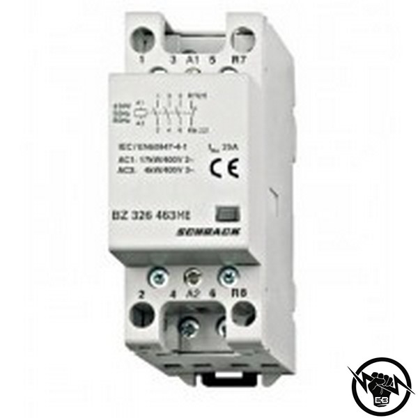 Модулен контактор 25A 3NO 1NC 230V