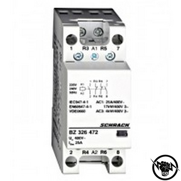 Модулен контактор 25A 2NO 2NC 230VAC