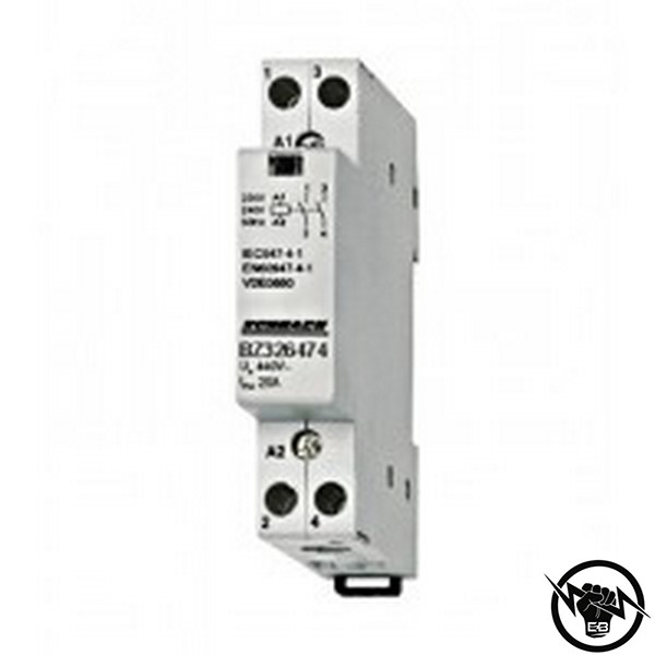 Модулен контактор - 2P/2NC, 25A, AC1, 24VAC