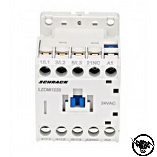 Контактор 3P, CUBICO Mini, 5,5kW, 12A, 1NC, 24VAC