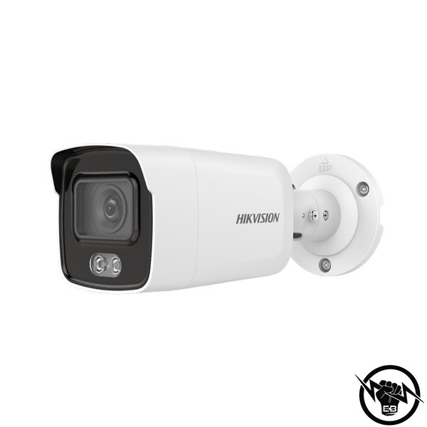 Мегапикселова корпусна IP камера Ден/Нощ, вградена бяла LED светлина с обхват до 40м