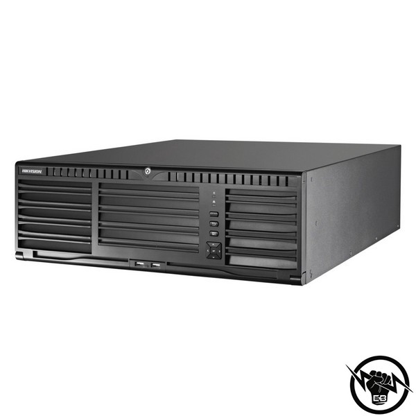 128-канален 4K мрежов рекордер/сървър за видеонаблюдение