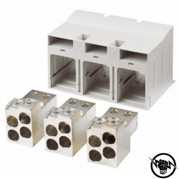 Тунелна клема 3Р 4x240mm² за MC4 с клемен капак 400 A