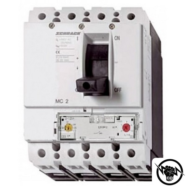 Автоматичен прекъсвач MC2 Тип A, 4Р, 150kA, 100A