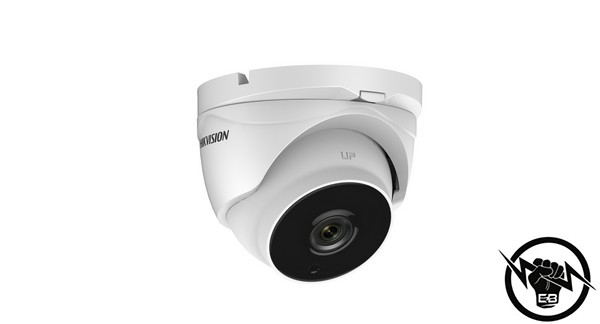 2MPx куполна HD-TVI камера за видеонаблюдение със захранване по коаксиалeн кабел