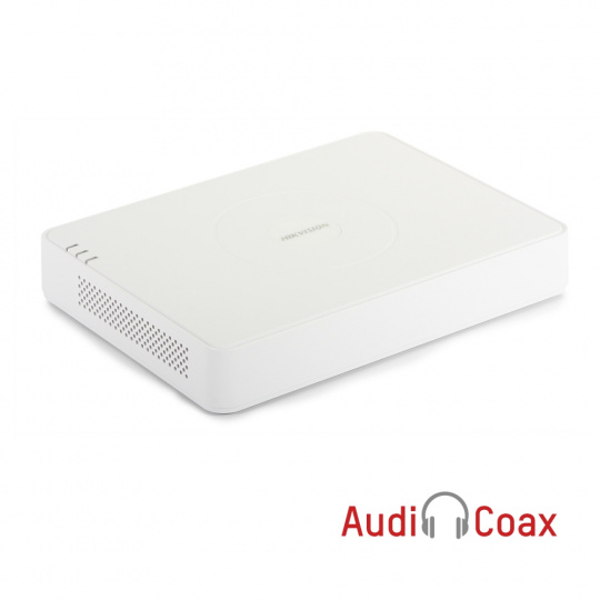 16-канален пентабриден HD-TVI/AHD/CVI/IP DVR за видеонаблюдение с