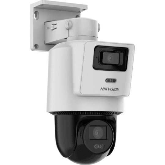 Управляема двусензорна IP мини-камера за видеонаблюдение, 4.0 + 4.0 MP
