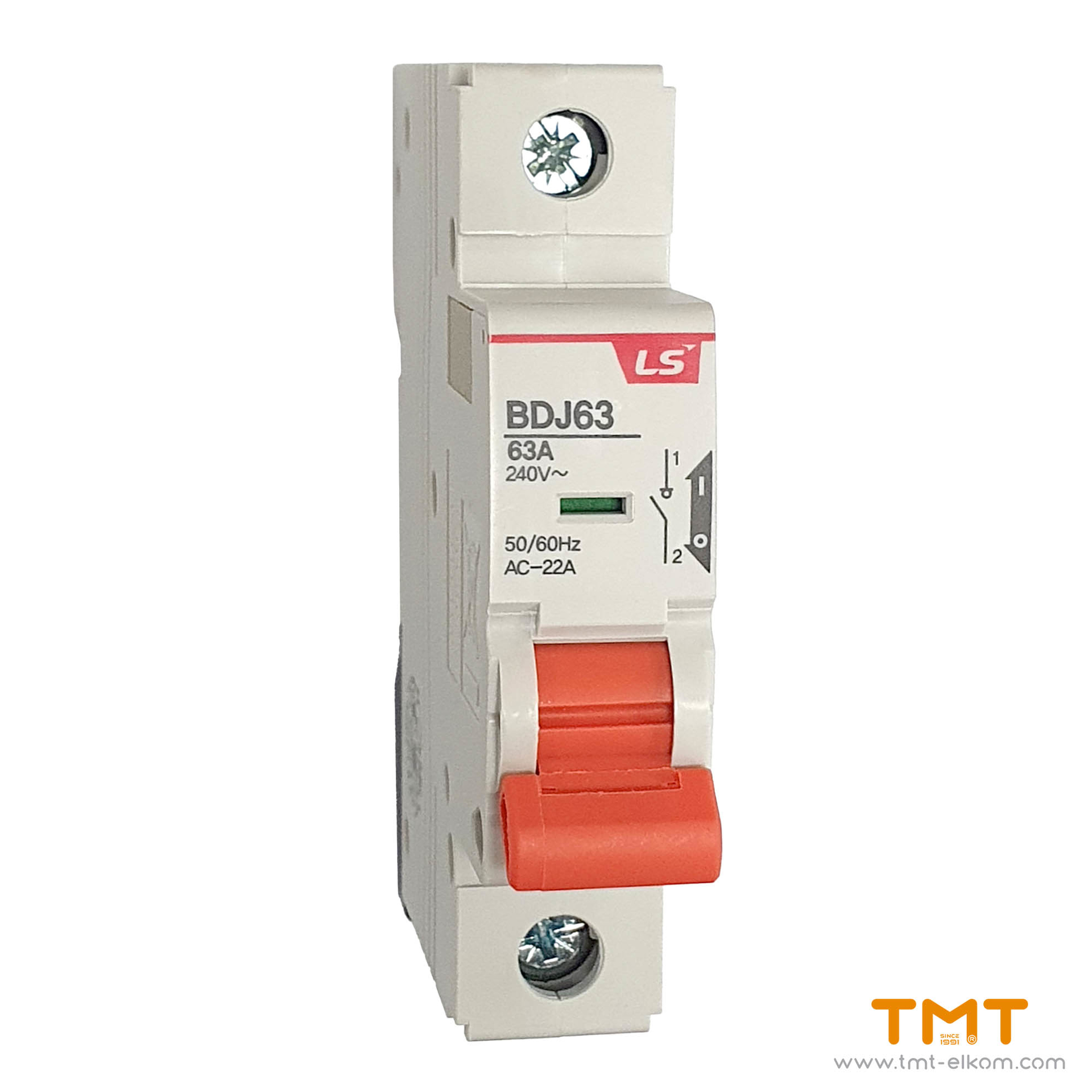 ТОВАРОВ ПРЕКЪСВАЧ 1P 63A BDJ63