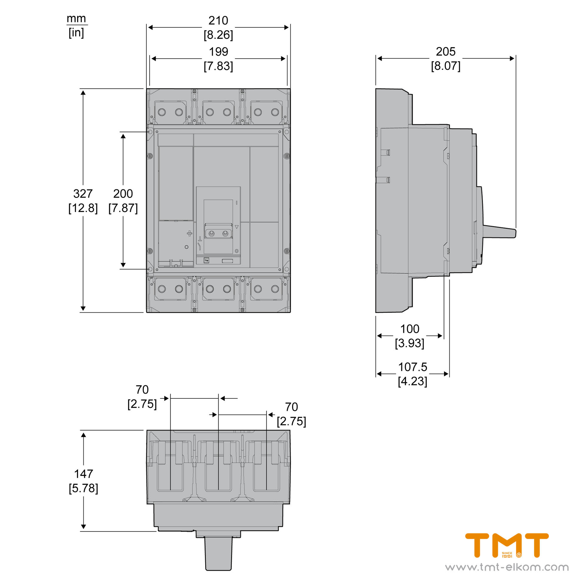 ПРЕКЪСВАЧ CVS800FETS2.0 E080F320FM 800A 2